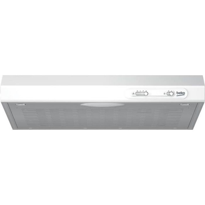 Hotte aspirante - Beko - Standard - 125 m3/h - Gris Hotte aspirante - Beko - Standard - 125 m3/h - Gris