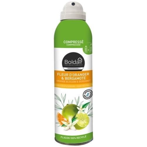 Boldair Désodorisant compressé Fleur d'Oranger et Bergamote - 250 ml