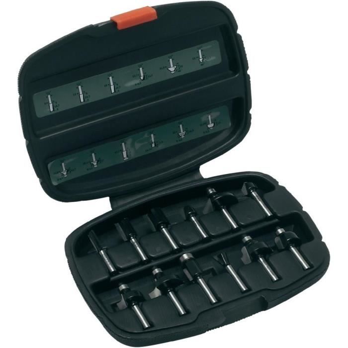 Coffret De Fraises Bosch 2607019465 – 12 Pièces, Queue 1/4, Haute Qualité - vue 3