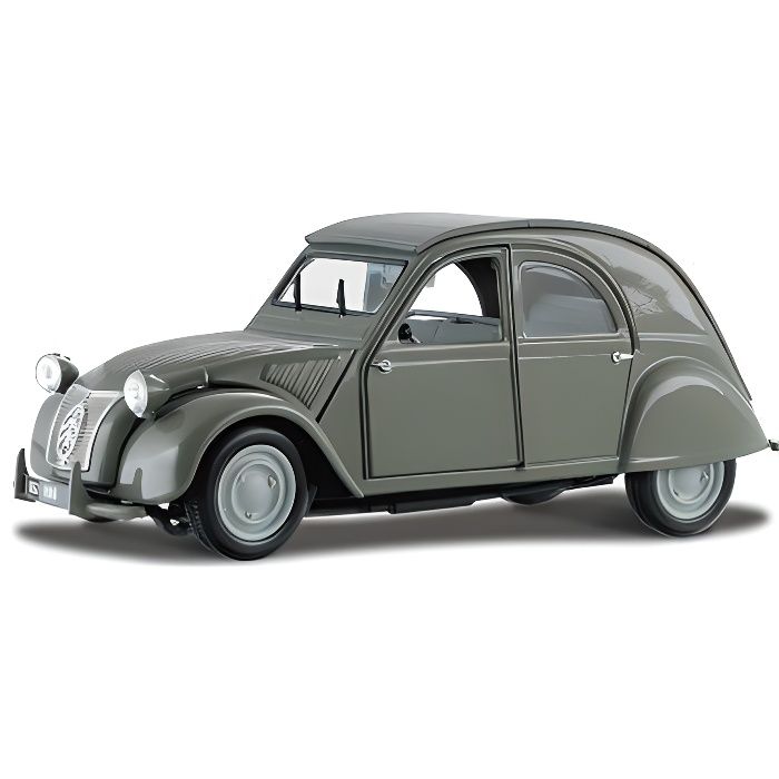 Modèle réduit - MAISTO - Citroën 2 CV Décapotée (1952) - Echelle 1/18 - Blanc - Métal