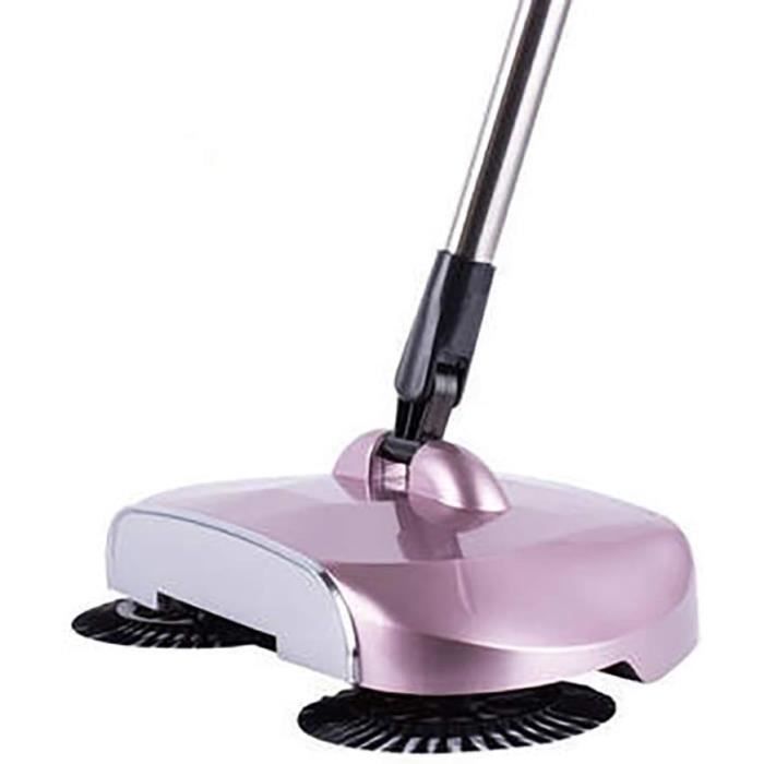 3 En 1 Ménage Main Push Automatique Sweeper Balai Cyclonic Broom Filage