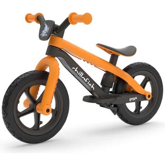 Draisienne BMXIe Feu CHILLAFISH Pour enfants de 2 a 5 ans Siege reglable et repose pieds 2en1 Cdiscount Jeux Jouets