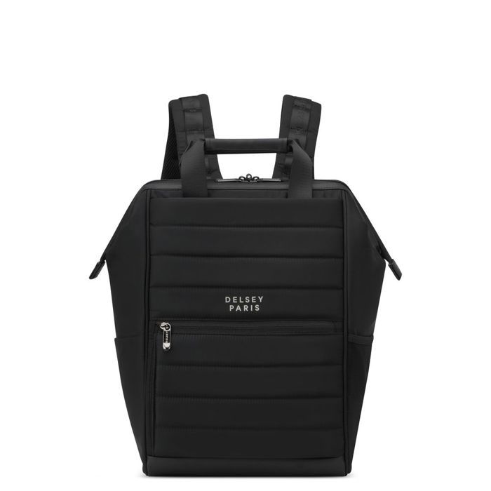DELSEY PARIS - SHADOW 5.0 - Sac A Dos souple 40 cm x 36 cm x 17 cm - 25 L - XS - Noir