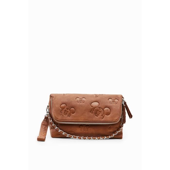 Brown Sac Desigual Marron Desigual Sac à Logo Marron Esdemarca