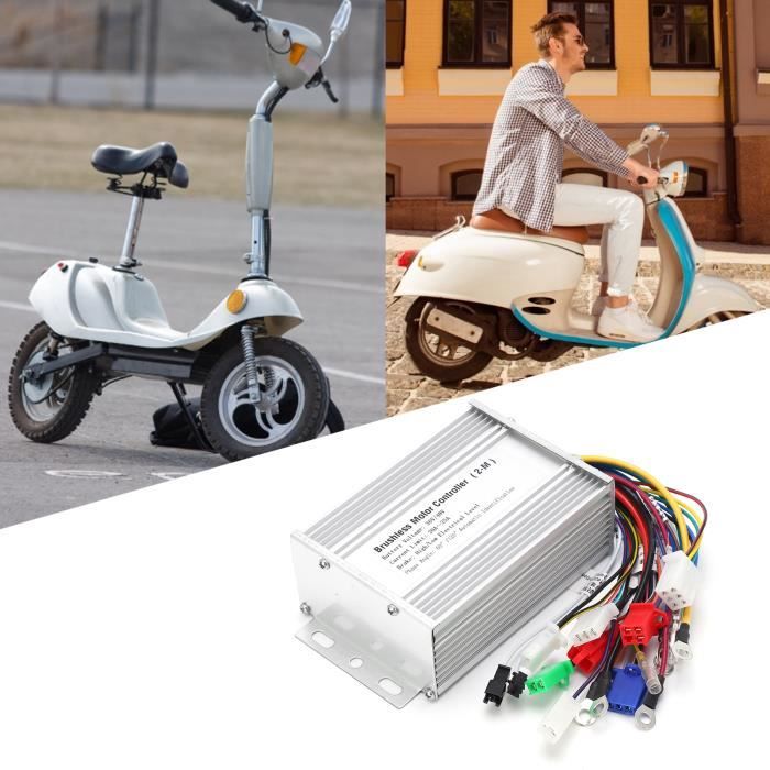 Contrôleur Moteur Sans Balais 36V-48V 500W Pour Vélo/trottinette électrique - 12 Mosfets, Régénération, Aide Au Pédalage