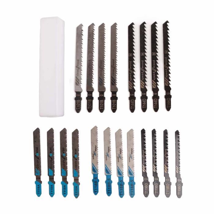 Bahco 91-MIXED-10P Jeu De Lames De Scie Sauteuse Pour Bois Et Métal