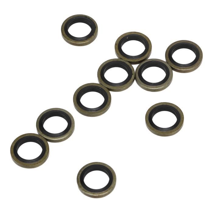 Dioche Rondelles d'étanchéité pour carburant à boulon banjo de 10 mm 20 ...