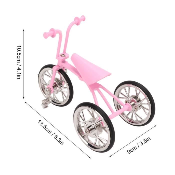 EJ.life Modèle de tricycle jouet Aspect rose jouet Tricycle modèle