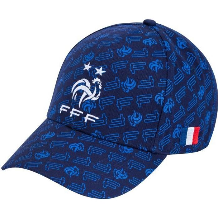 Casquette Officielle Equipe De France De Football FFF - Coton, Réglable, Logo Brodé 3D, Pour Supporter (homme) - 2