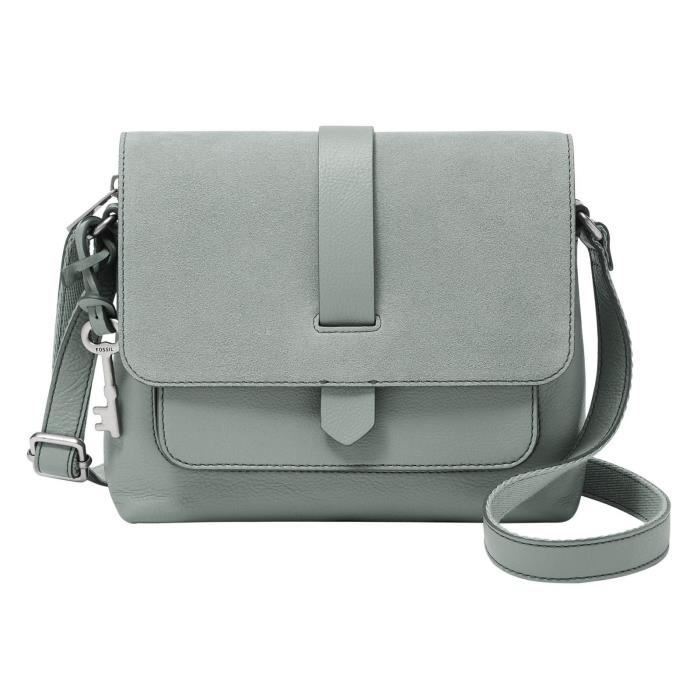 FOSSIL Kinley Crossbody Bag S Smokey Blue [181937] sac à épaule