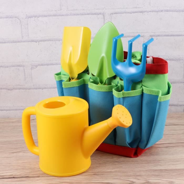 Ensemble d'outils de jardin pour enfants, 7 pièces/ensemble d'outils de Ensemble d'outils de jardin pour enfants, 7 pièces/ensemble d'outils de