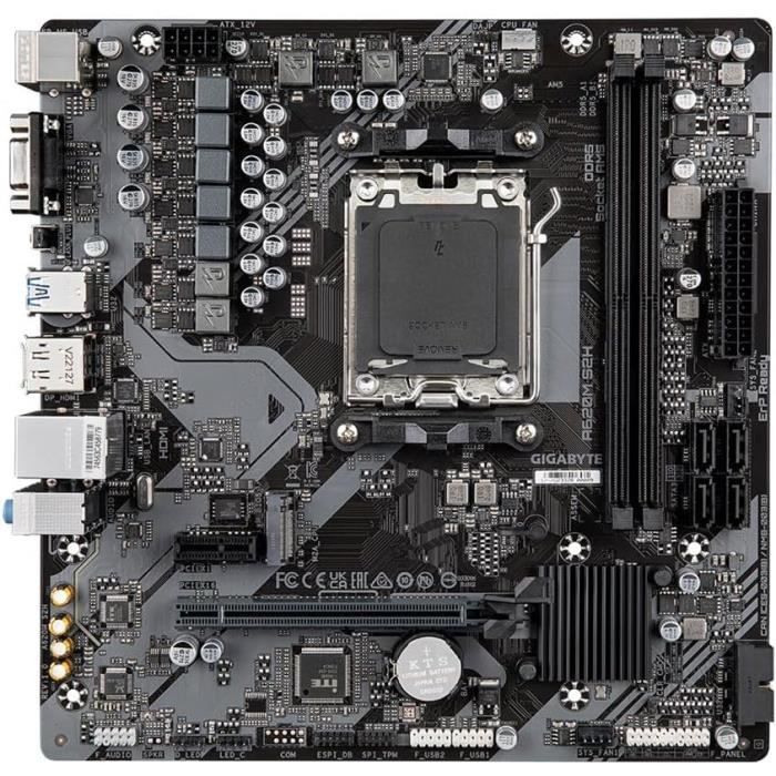 Carte mère Micro ATX Socket AM5 AMD A620 2x DDR5 Gigabyte Cdiscount Informatique