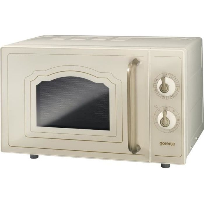 Gorenje MO4250CLI Classic four micro-ondes grill pose libre 20 litres 700 Watt ivoire - Gorenje