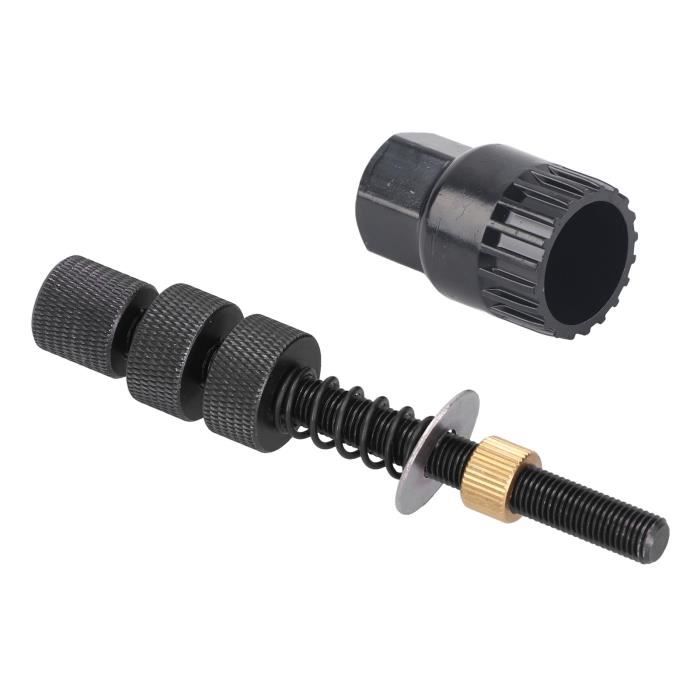QWORK Outil Démontage Boîtier De Pédalier VTT – Extraction Manivelle, Compatible 20 Dents