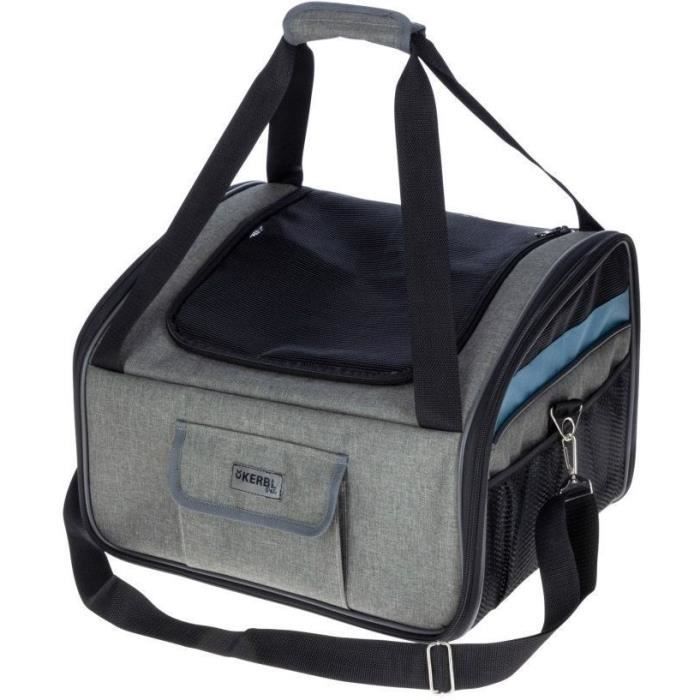 Meilleurs prix pour Sac voiture - KERBL - Vacation - Gris/bleu - 44x35x30 cm