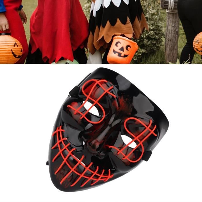 Projecteur D'Halloween à Motif Crâne - Lumière LED Rotative 360°, 3 Modes, Alimentation USB - 8