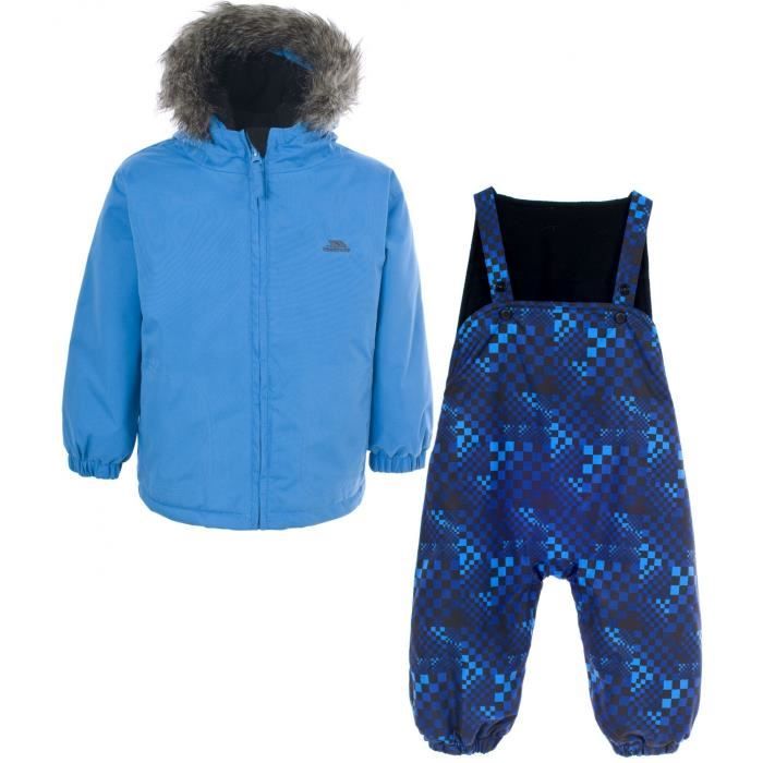 Trespass Iggle Ensemble Veste Et Salopette De Ski Bebe Unisexe Cdiscount Sport