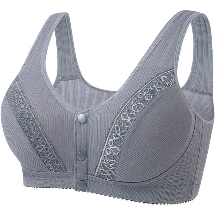 MELENECA Femme Soutien-Gorge Grande Taille Fermeture Devant Dentelles