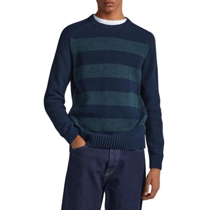 Sweat Pepe Jeans Homme New Joe Crew Maillot De Survêtement Pepe Jeans Pour Homme En Pepe Jeans Sam Crew Maillot De Survêtement Homme Bleu - 8