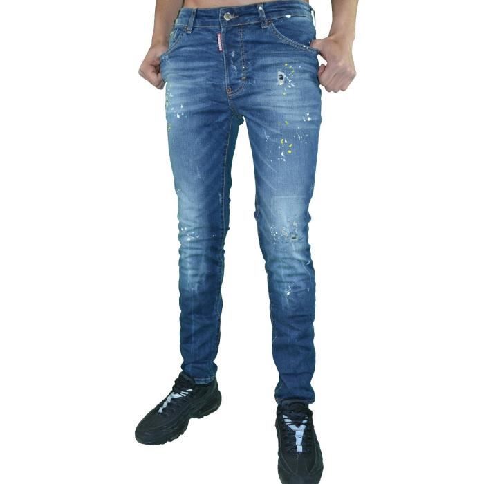 jeans dsquared2 tache de peinture