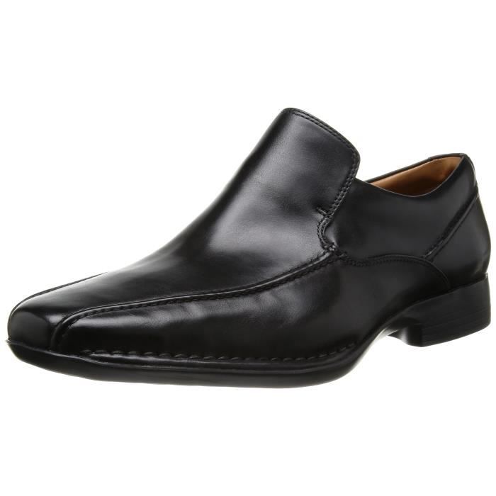 clarks cuir noir