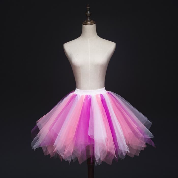 tutu multicolore femme