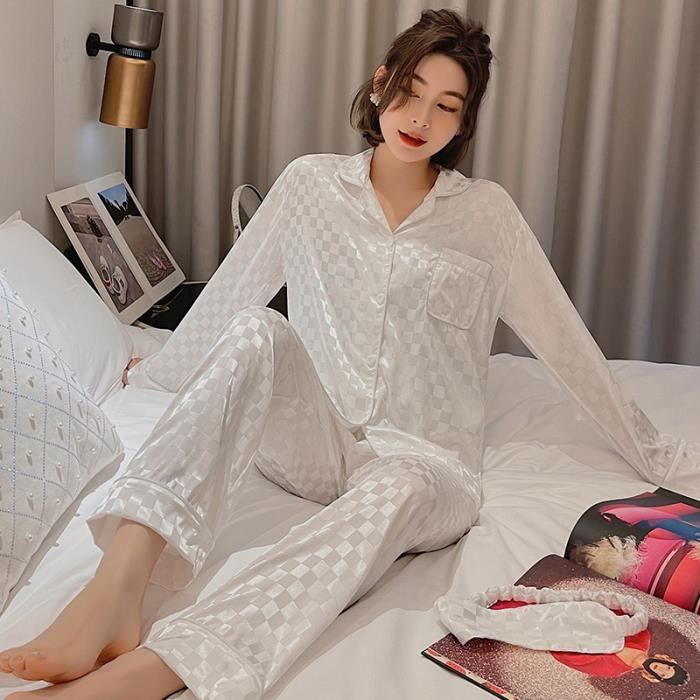 Femme Satin Glace Soie Culotte Short Sécurité Bas Pyjama Volant