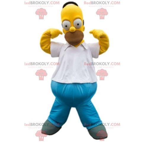 Mascotte d'Homer Simpson, le papa de la famille Simpson - Costume  Redbrokoly.com personnalisable - Cdiscount Jeux - Jouets
