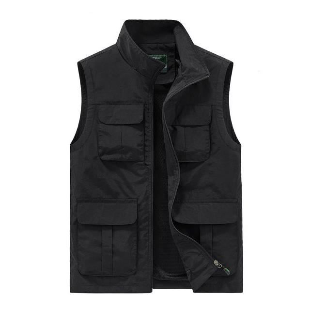 Gilet Vintage Tamponné M&I Central State Bank - Taille S, Rouge - New Old Stock (neuf Ancien Stock)