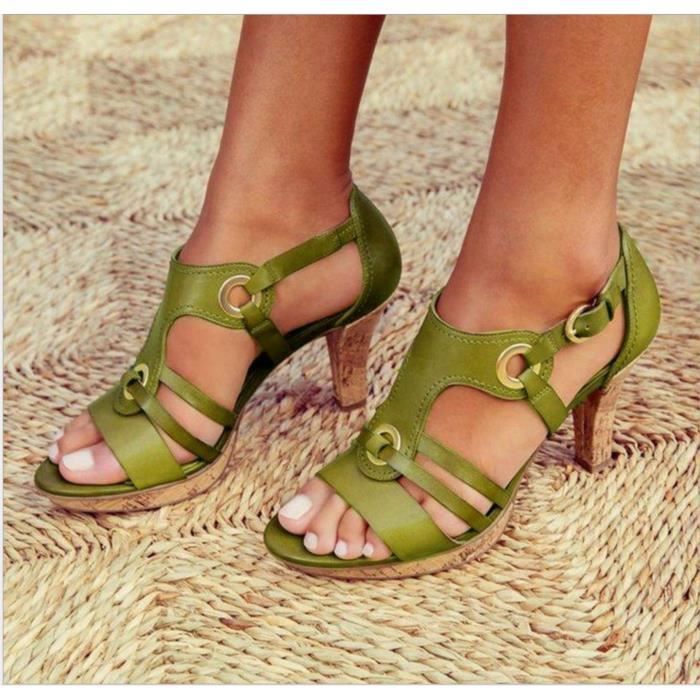 Escarpins Talons John Romaine - Taille 11 M, Marron, Très Doux Et Confortables | Occasion Bon état