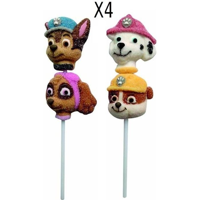 Lot 2 Brochettes De 4 Bonbons Marshmallow Saveur Fraise Cdiscount Au Quotidien