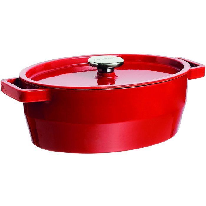 Cocotte ovale - PYREX - Slow Cook - 33 cm - Rouge
