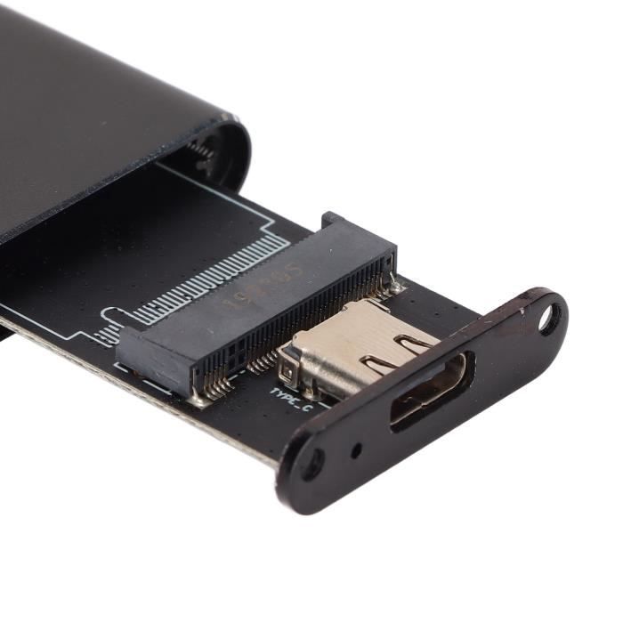 SALALIS 6023-Anwintek M.2 NGFF PCI-e NVMe vers USB3.1 10G boîtier de disque dur mobile dédié SSD à semi-conducteurs haute vitesse (s