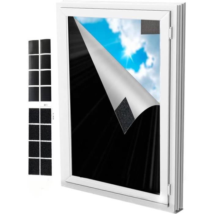Store Occultant Bomtop Pour Fenêtre De Toit 146x130 Cm - 100% Opaque, Isolation Thermique, Sans Perçage