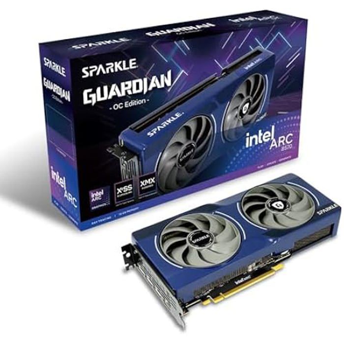 Carte Graphique Sparkle Intel Arc B570 GUARDIAN OC – 10 Go GDDR6, TORN Cooling 2.0 - vue 5