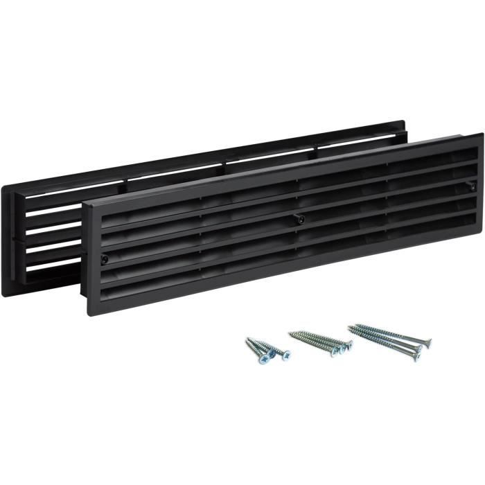 Grille D'aération Bateau 5 Fentes – Inox 5x11 Cm, Anti-rouille, Facile à Poser, Pour Yachts !