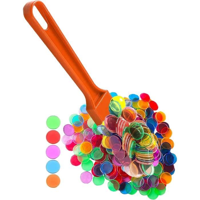 Kit de Bingo Magnétique : 1 bâton + 100 jetons, jeu de loterie éducatif pour enfants, accessoire de rangement pratique. - Ble - Bleu - Jeux - Jouets