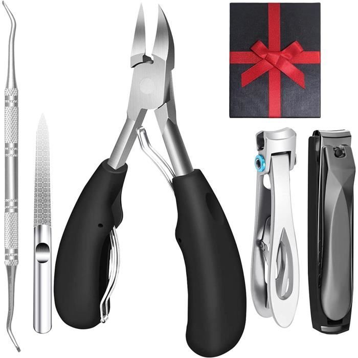 Kit Coupe-ongles Professionnel – Pince Pour Ongles épais, Incarnés Et Durs