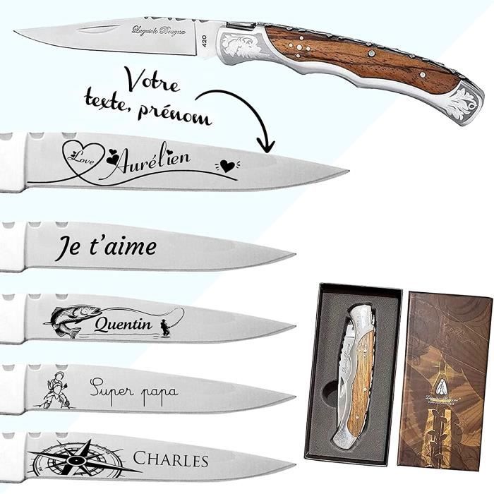 Briquet Clipper Personnalisable - Gravure Laser Sur Métal Dégradé - Cadeau Original Avec Coffret