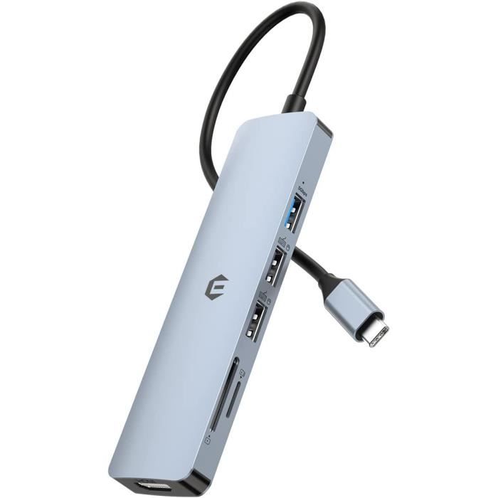 Docking Station USB C 13 En 1 - Hub HDMI 4K, VGA, Ethernet, PD 100W, Audio Pour MacBook Pro Dell
