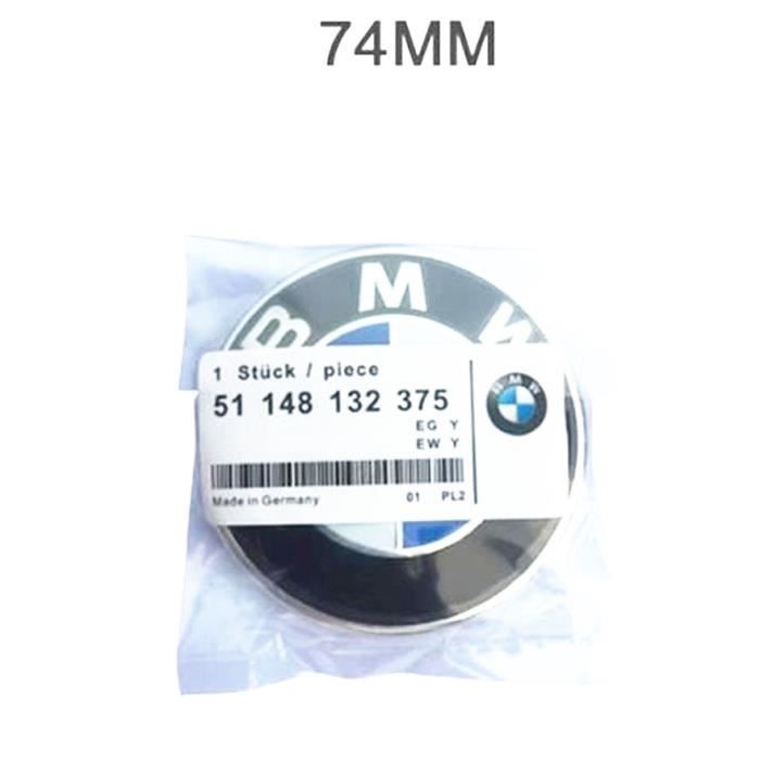 74mm Badge de coffre Remplacement pour BMW 1 Série 3 Série 5 série 7 série x1 x3 x5 x6