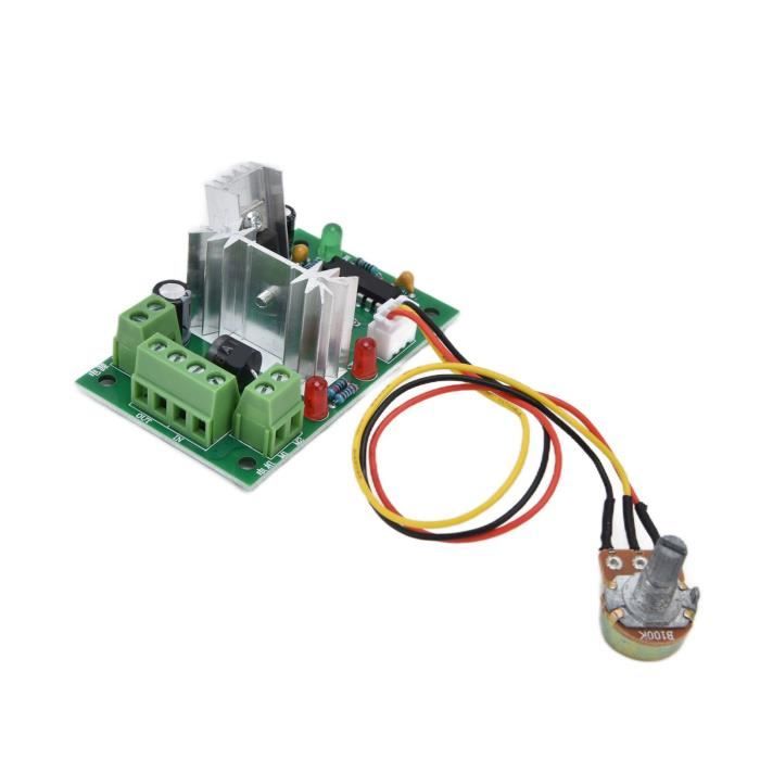 Toplionace 775 Motoréducteur Micro Réducteur 12V 35W - Moteur Réglable Vitesse Couple Élevé 24V XD-60GA775