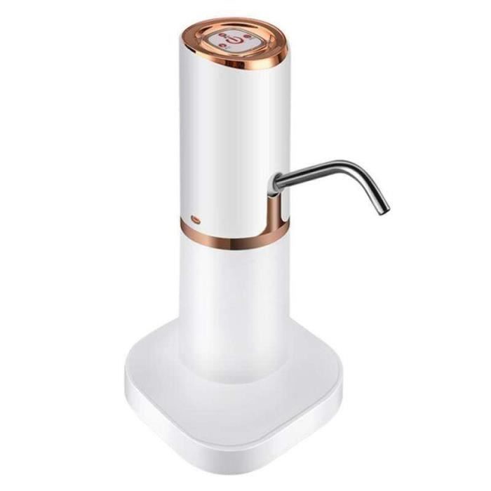 Pompe à Eau électrique Rechargeable USB-C Avec écran LCD - Distributeur D'eau Automatique Pour Bouteille, Maison, Bureau, Camping