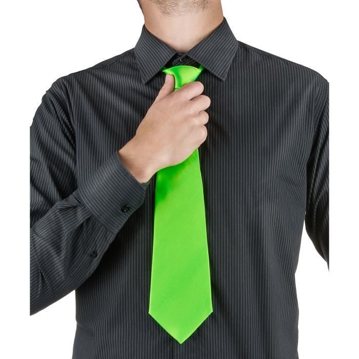 Cravate verte fluo adulte - MARQUE - 75933 - Mixte - Taille unique -  Couleur principale: Vert - Cdiscount Jeux - Jouets