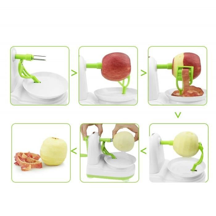Éplucheur de Fruits Aux Légumes Éplucheur de Pommes de Terre En Acier  Inoxydable Ultra Pointe Gadget de Cuisine - Cdiscount Maison