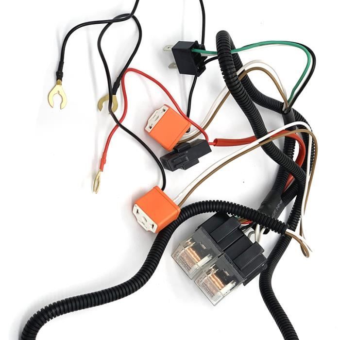 Connecteur de faisceau de prise de relais de câble à 5 broches
