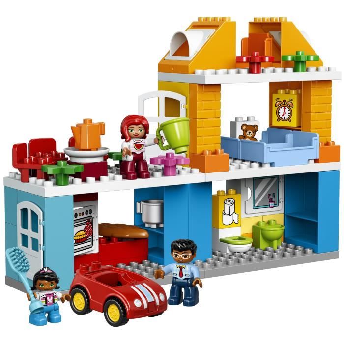 LEGO DUPLO La Maison de Famille Ville 69 pi ces Mixte