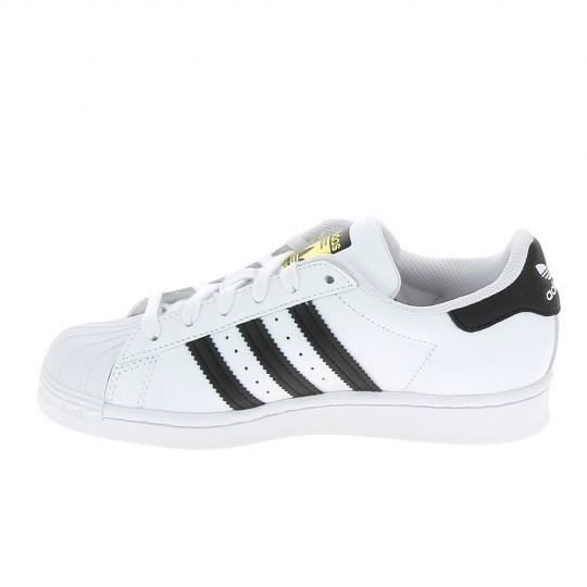 Baskets Mode Sneakers Femmes ADIDAS Superstar Blanc Noir Blanc