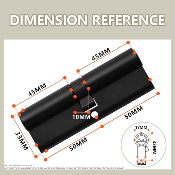 Cylindre De Serrure Abus E60NP – 35/40 Mm – Laiton – Neuf