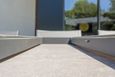 Table de jardin STOCKHOLM (200/300x96 cm) en aluminium et céramique avec rallonge intégrée - GRIS ANTHRACITE-2
